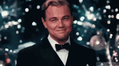 Leonardo Dicaprio Hot Chocolate GIF