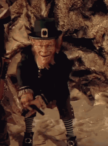 Leprechaun Lightsaber GIF