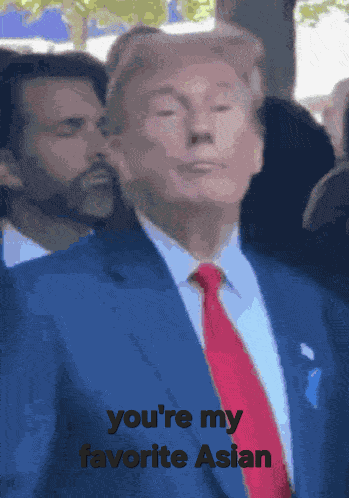 Leslie Trump Pointing GIF
