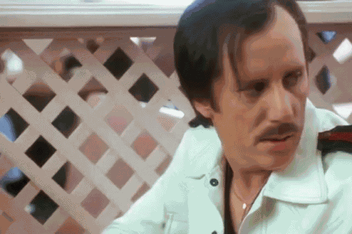 Lester Diamond Stare GIF
