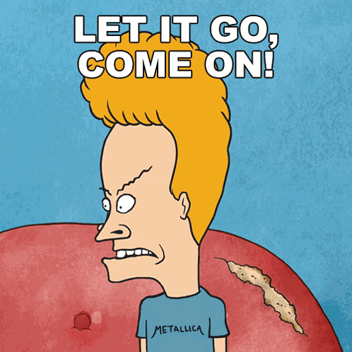 Let It Go Come On Beavis GIF