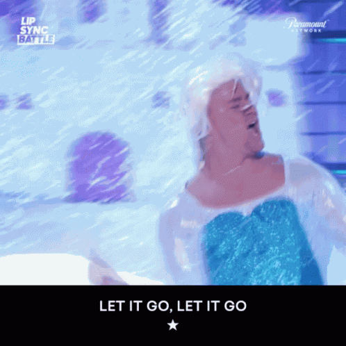 Let It Go Frozen GIF