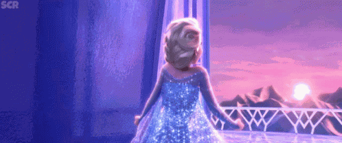 Let It Go Frozen GIF