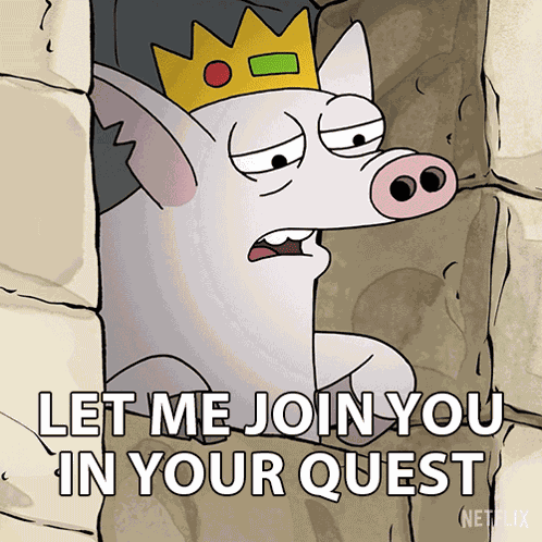 Let Me Join You In Your Quest Prince Merkimer GIF