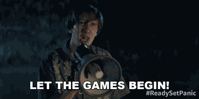 Let The Games Begin Diggins GIF