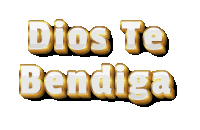Letras Transparente Dios Te Bendiga Sticker