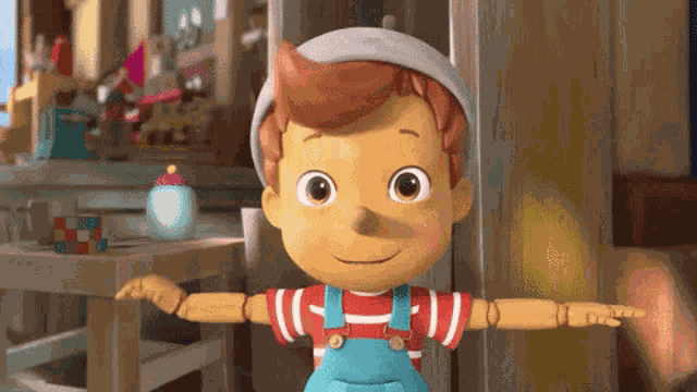 Lets Dance Pinocchio GIF