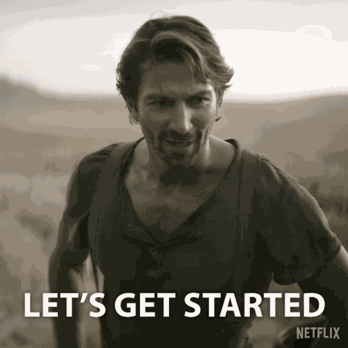 Let'S Get Started Gunnar GIF