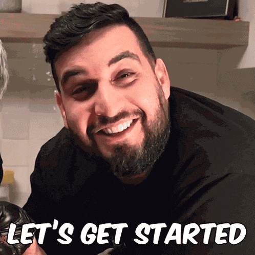 Lets Get Started Patrick Zeinali GIF