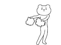 Lets Go Cheer Sticker