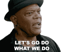 Lets Go Do What We Do Darius Kincaid Sticker