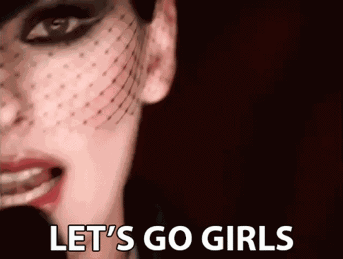 Lets Go Girls Girl Power GIF