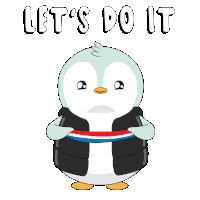 Lets Go Motivation Sticker