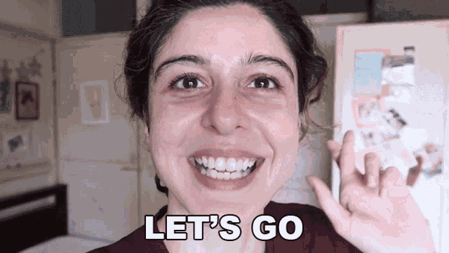 Lets Go Scherezade Shroff GIF