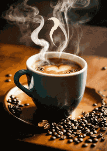 Lets Goo Coffee Cup GIF