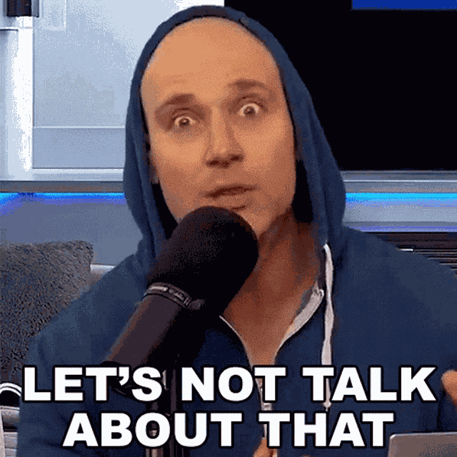 Lets Not Talk About That Simon Miller GIF