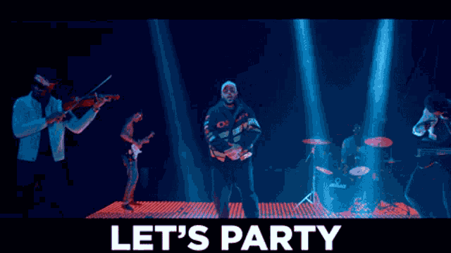 Lets Party Badshah GIF
