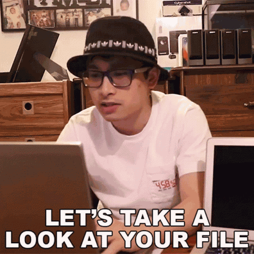 Lets Take A Look At Your File Henry GIF
