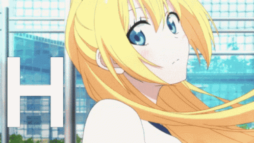 Letter H Anime GIF