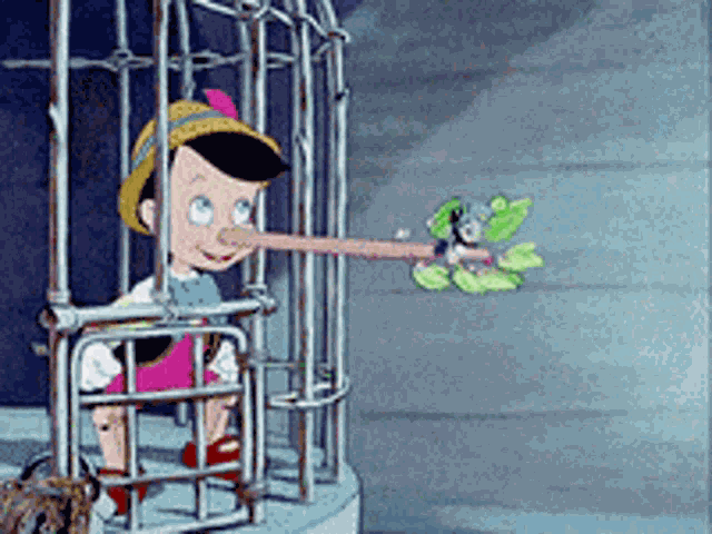 Liar Pinocchio GIF