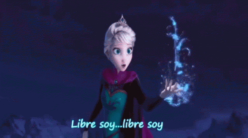 Libre Soy Canción Frozen GIF