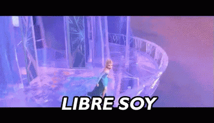Libre Soy Canción Frozen GIF