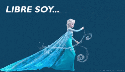 Libre Soy Cancion Frozen GIF