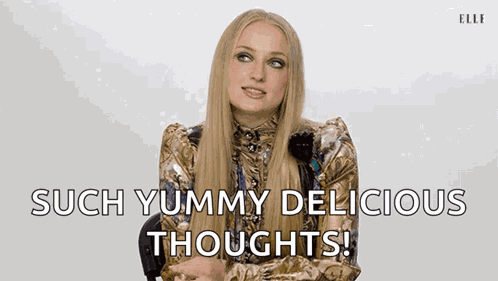 Lick Lips Sophie Turner GIF