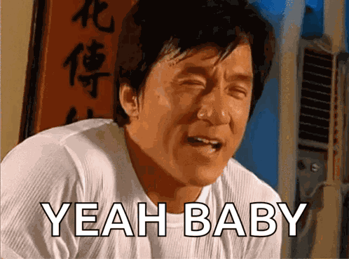 Licking Lips Jackie Chan GIF