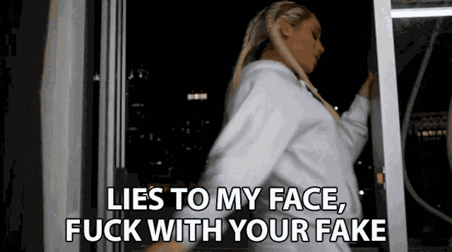 Lies To My Face Fuck With Your Fake Danielle Leigh Curiel GIF