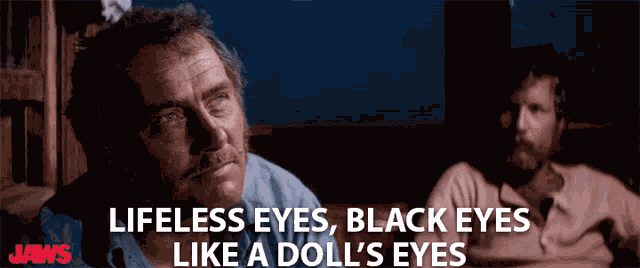 Lifeless Eyes Black Eyes GIF