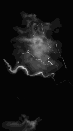 Lightning Strike Thunderstorm GIF