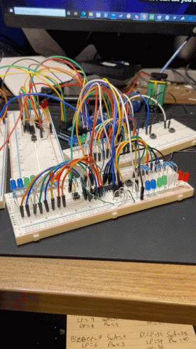 Lights Sequence Satisfying GIF