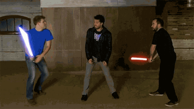 Lightsabers Corey Vidal GIF