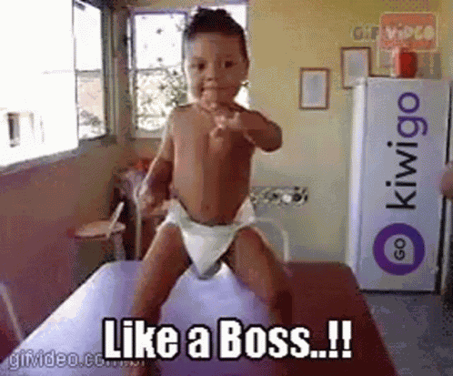 Like A Boss Kiwigo GIF