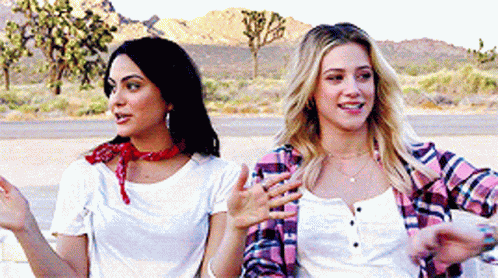 Lili Reinhart Camila Mendes GIF