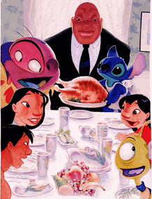 Lilo And Stitch Thanksgiving Meme