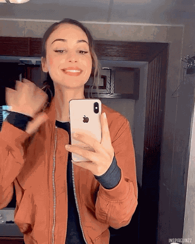 Lindsey Morgan Hi GIF