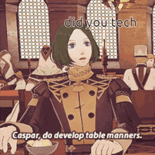 Linhardt Fire Emblem Three Houses GIF