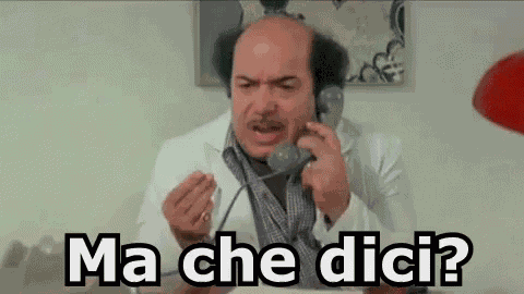 Lino Banfi Che Stai Dicendo Ma Che Dici Sei Fuori GIF