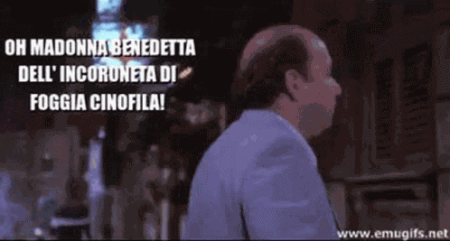 Lino Banfi Turn Around GIF