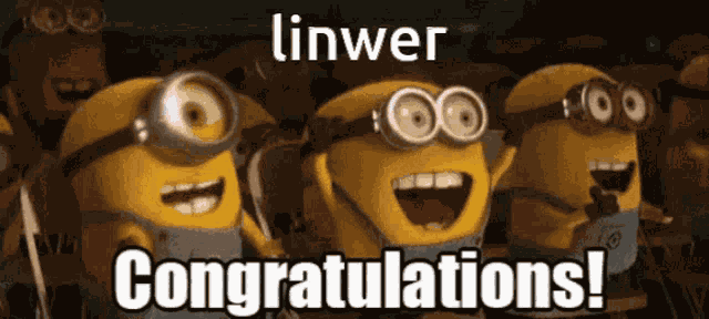 Linwer Congratulations GIF