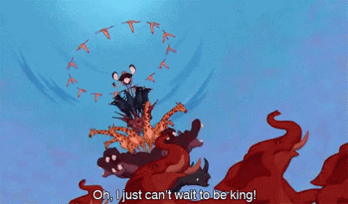 Lion King Just Cant Wait To Be King GIF