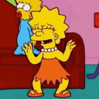 Lisa Simpson Dancing GIF