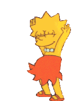 Lisa Simpsons Sticker