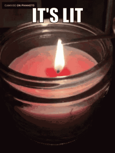 Lit Candle GIF