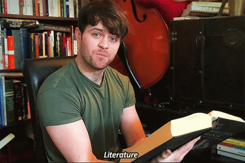 Literature Joey Batey GIF