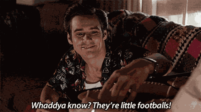 Little Footballs Whaddya Know GIF