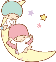 Little Twin Stars Kiki And Lala Sticker