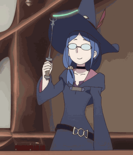 Little Witch Academia Ursula Callistis GIF